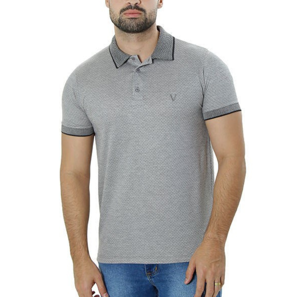 Polo Piquet Premium Furta Cor Maquinetado